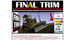 Desktop Screenshot of finaltrim.co.uk
